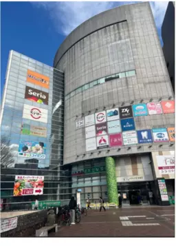 マグレブ＆EAST 1階一括752.91坪！京王・小田急多摩センター駅徒歩1分、上階は賑わうスーパー。業種業態制限なし外観
