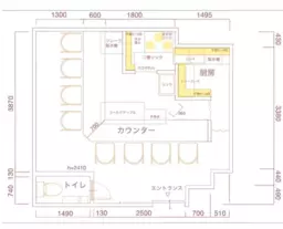 ■六本木駅 徒歩3分 B1F(実質1F) 現況:鮨店居抜き物件 【業種相談】外観