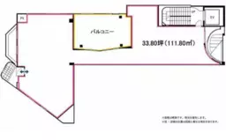 ■六本木駅 徒歩1分 7F スケルトン物件 【飲食可】