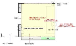 北浜駅 徒歩1分 1階路面店 35.35坪 スケルトン物件　地下1階（17.87坪）セット貸し相談可 【重飲食相談可】