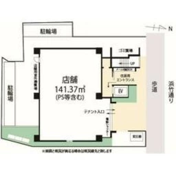 辻堂駅 徒歩1分 1F 貸店舗（一部）外観