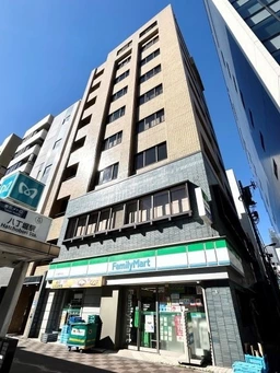 八丁堀駅 徒歩1分 2F スケルトン物件 【飲食不可】外観