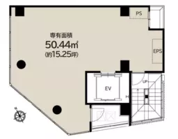 新宿駅 徒歩1分 8F スケルトン物件 【重飲食可】