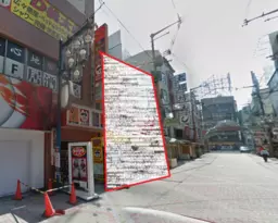 十三駅 徒歩5分 栄町商店街 2027年2月新築 1F〜2F一棟貸し物件 【飲食可】外観
