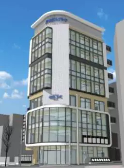 藤沢駅 徒歩3分 　藤沢駅川名線沿い　2027年8月完成予定新築　1階 【飲食可】外観