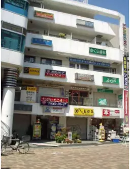 【明大前駅徒歩1分】エレベーター完備の5階店舗テナント！専有トイレ・IH付き。美容サロンや各種スクール等に最適外観