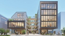 ◆中目黒駅 徒歩3分 1階 おしゃれな新築複合施設の店舗区画【重飲食可】◆外観