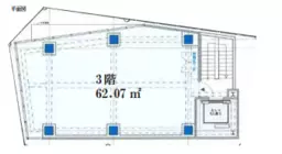 ■渋谷駅 徒歩7分 3F スケルトン物件 【業種相談】