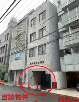 長堀橋駅 徒歩4分 1Fスケルトン物件 【飲食不可】