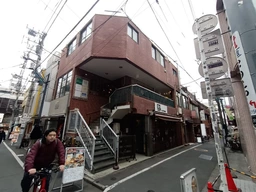 下北沢徒歩２分の角地、３階　業種、諸条件諸々相談可外観