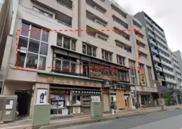 【川口駅東口２分】３階３３.７５坪。前テナント：空手教室。袖看板あり、窓面看板提出可能。飲食は不可。