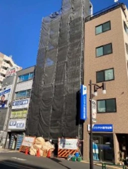 東急東横線・日比谷線「中目黒」駅徒歩1分／山手通り沿いの新築店舗スペース（3階・スケルトン渡し） 【業種相談】
