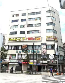 蒲田駅 徒歩2分 5F スケルトン物件 【飲食不可】外観