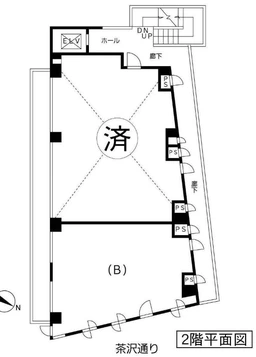 三軒茶屋駅徒歩3分 賃料39.6万円 17坪 【飲食不可】外観