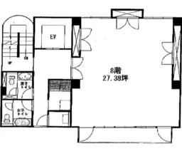 ■銀座一丁目駅 徒歩3分 8F 現況:その他 その他居抜きなど物件 【飲食不可】