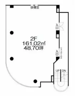 ■善行駅 徒歩1分 2F スケルトン物件 【業種相談】外観