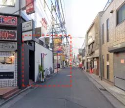 【大宮駅東口4分】１階３６坪、南銀通り。フレンチレストラン居抜き、造作無償。重飲食、風営法、２４時間営業可能です外観
