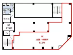 ■港南台駅 徒歩1分 3F 現状渡し 【飲食不可】外観