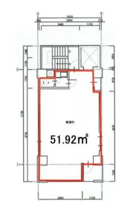 ■渋谷駅 徒歩7分 3F スケルトン物件 【飲食不可】