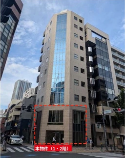 【新宿御苑前駅1分】角地1・2階メゾネット118㎡｜視認性抜群・ショールームに最適