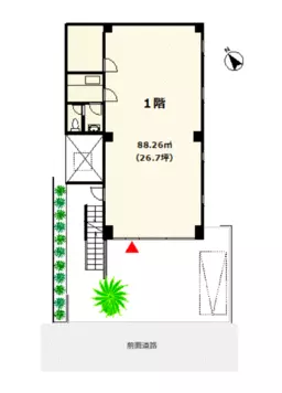 ■表参道駅 徒歩2分 1F 前テナント:物販店 【飲食業・美容室不可】