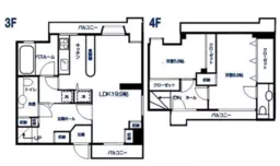 ■恵比寿駅 徒歩2分 3F〜4F 現況:住居仕様物件 【業種相談】