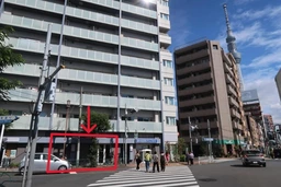 ◆本所吾妻橋駅徒歩３分◆浅草通り交差点角地！◆路面店◆何業もご相談可◆浅草駅・スカイツリー徒歩圏内