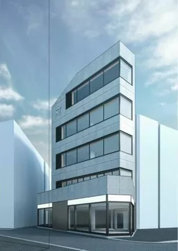 小田急線 狛江駅 バスロータリー正面 2022年5月竣工予定新築 視認性の良い3階店舗 【業種相談】