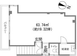 赤羽駅 徒歩5分 現況:サービス(その他) その他居抜き物件 【飲食不可】