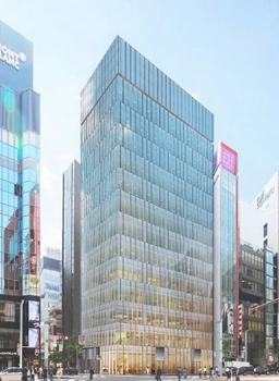 銀座駅 徒歩6分 2022年4月竣工予定!角地の新築店舗物件 【飲食相談】