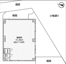 押上〈スカイツリー前〉駅 徒歩7分 現況:サービス(その他) その他居抜き物件 【軽飲食相談可能(重飲食不可)】