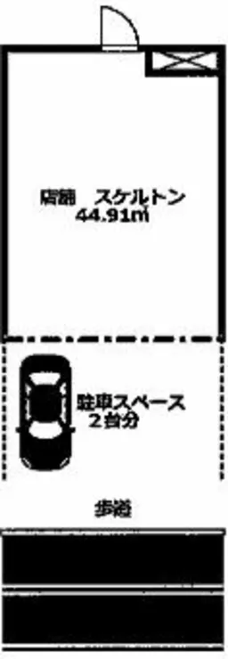 市川大野駅 徒歩17分 スケルトン物件 【軽飲食程度相談】(21855)