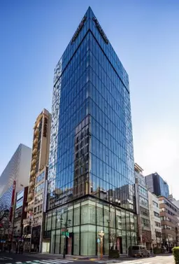 銀座駅 徒歩1分 9F 駅至近!ガラス張りの店舗物件 【飲食不可】
