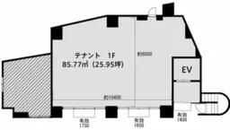 京急蒲田駅 徒歩4分 スケルトン物件 【業種相談】(22057)