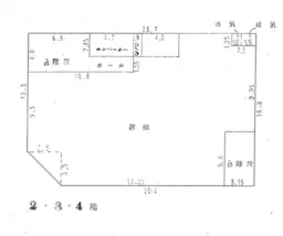 新宿駅 徒歩4分 スケルトン物件 【飲食相談】