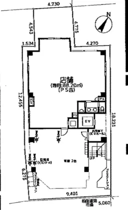 下総中山駅徒歩1分の8月施工予定の新築路面店!駅前商店街通り!飲食相談可能♪